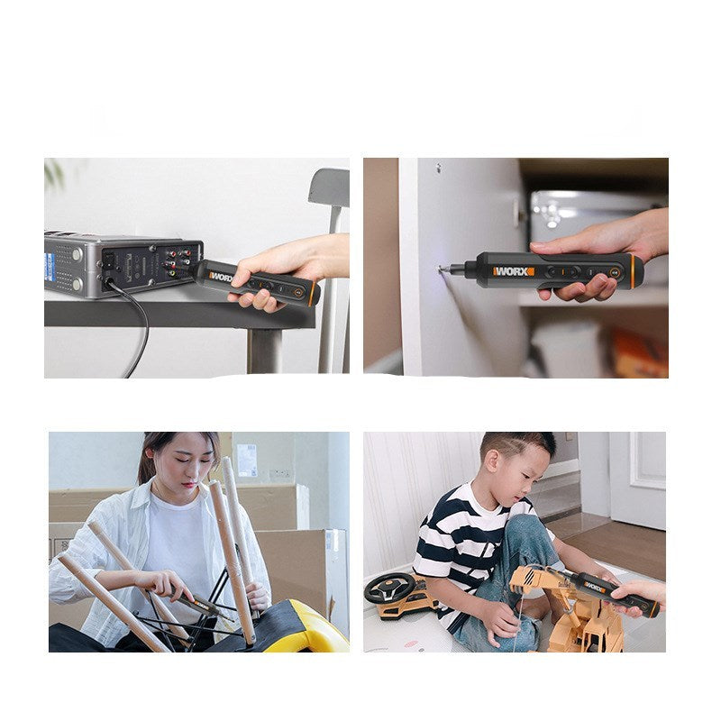 Liten Mini Sladdlös Skruvmejsel – Precision & Multifunktion