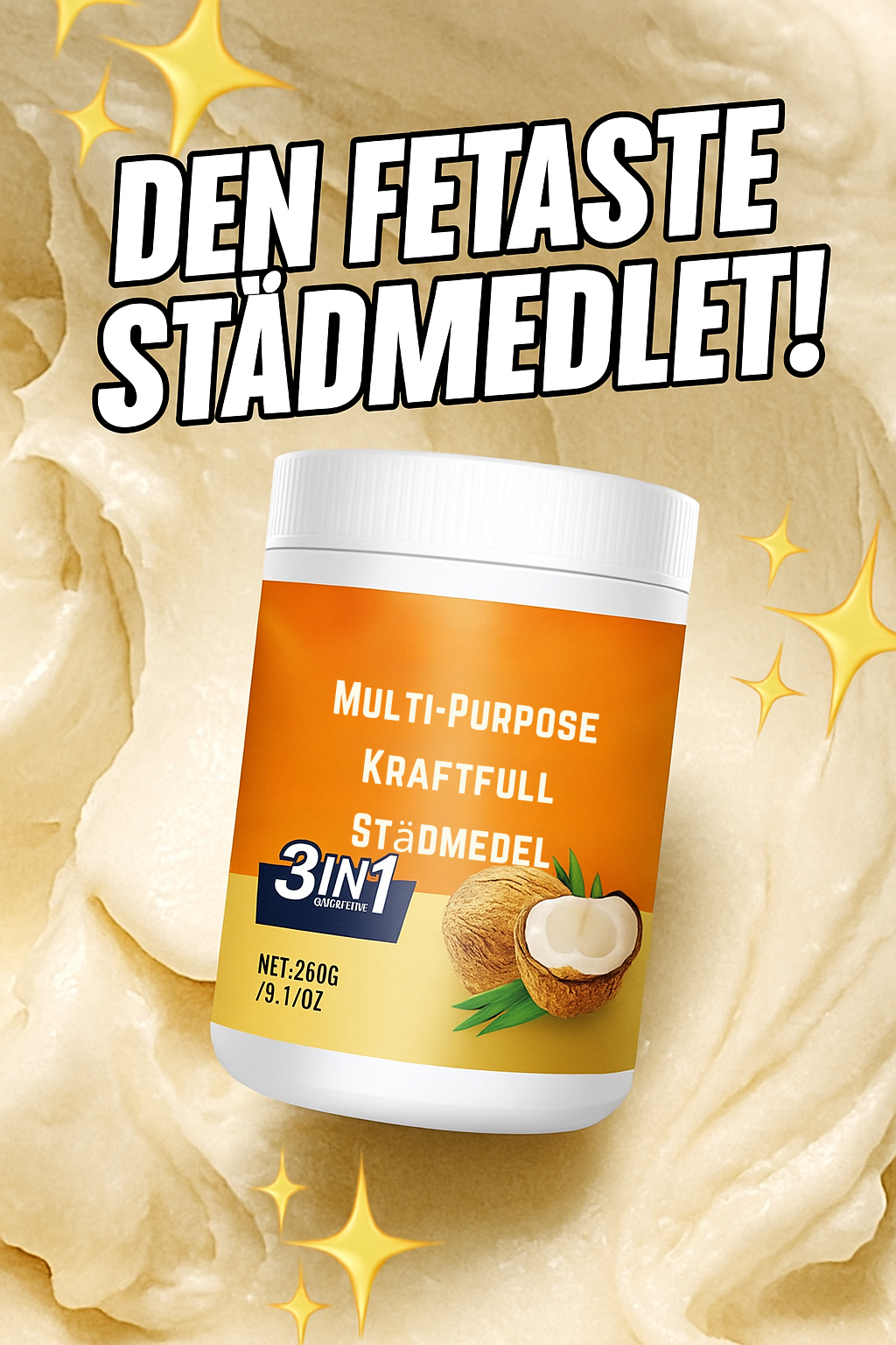 KÖKSGLANS - Kraftfullt rengöringsmedel